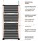 Comfort heating film 100Watt/m² 50cm wide completely assembled 2,0m = 1,00m²
