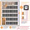 Comfort heating film 100Watt/m² 100cm wide kit 8,0m = 8,00m²