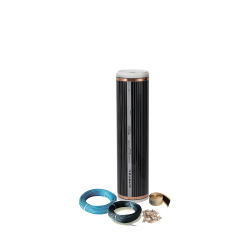 Comfort heating film 100Watt/m² 50cm wide kit 4,0m = 2,00m²