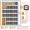 Comfort heating film 100Watt/m² 50cm wide kit 4,0m = 2,00m²