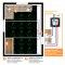 Mi-Heat Premium Heizfolie 130Watt/m² 80cm breit konfektioniert 2,5m