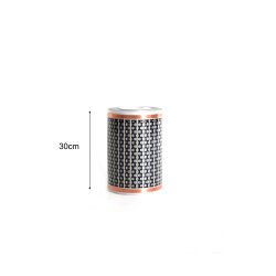 12V Heating Film 30cm wide 220W/m² 3m