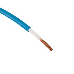 Connecting Cable double insulated blue 1,5mm² 100m...