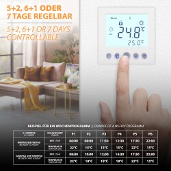C16 Digital Thermostat wei&szlig;