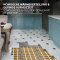 17/5 Gold Heizmatte 150Watt/m² 1-10m² energieausweiss bis E, 3,5m²
