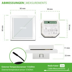 DEVIreg Smart WiFi Thermostat polarweiß (140F1140)