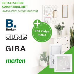 DEVIreg Smart WiFi Thermostat polarweiß (140F1140)