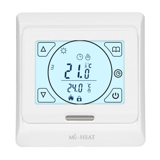 E91 Digital Thermostat Vorderansicht