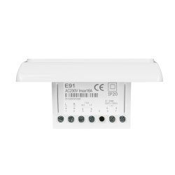 E91 Digital-Thermostat mit Bodenfühler weiß