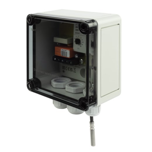 PT350AP Thermostat f&uuml;r Au&szlig;en Ma&szlig;e Seitenansicht