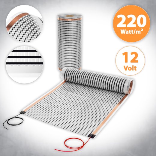 Infrarot Fußbodenheizung| Mi-Heat | elektrische Fußbodenheizung elektrisch