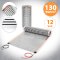12V Heizfolie 50cm breit 130W/m² 1,5m