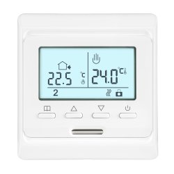 E51 Digital Thermostat Front View
