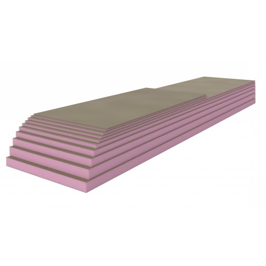 Mi-Bauplatte XPS 600x1250x10mm 18 Platten = 13,5m²
