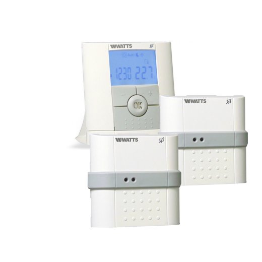 Watts Vision Set Digital programmierbares Thermostat + 2x Unterputzempfänger