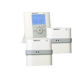Watts Vision Set Digital programmierbares Thermostat + 2x Unterputzempfänger