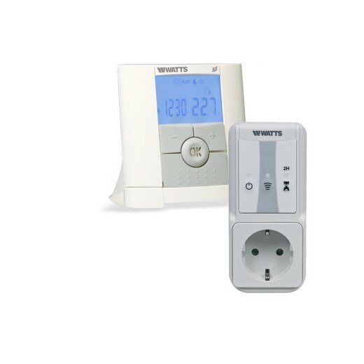 Watts Vision Set Digital programmierbares Thermostat + Steckdosenempfänger