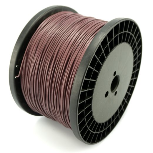 Connecting Cable double insulated brown 1,5mm² 600m for Heating Films