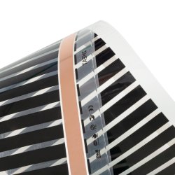 Comfort heating film 400 Watt/m² 50cm wide 1-6m