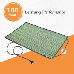 17/5 Heizteppich Chenille Green