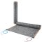 24V Heating Film Perforated 90cm wide 55W/m² 1.5m - 70.5W