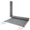 24V Heating Film Perforated 90cm wide 55W/m² 2m - 94W