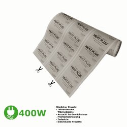 HeatPlus Infrared Heating Film 400Watt/m² 100cm 1m