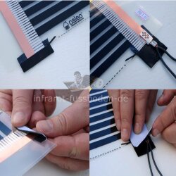 Crimp Connector 4p. for Infrared Heating Film
