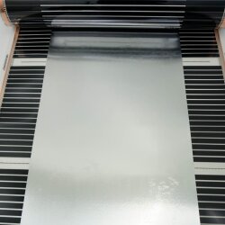 Comfort Heating Film with Earthing 180Watt/m&sup2; 90cm wide fully assembled