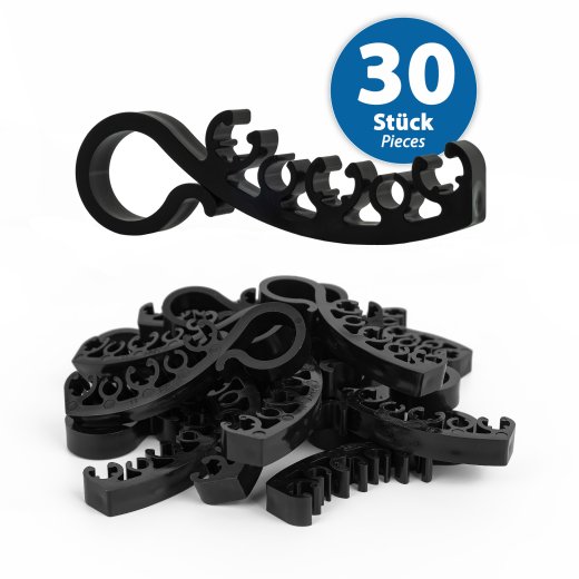 Halterung für Dachrinnenheizung 30er Set (klein)