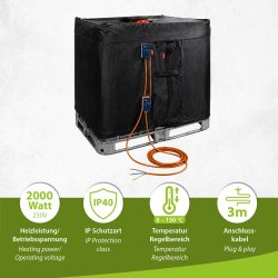 Electric Drum Heaters 1000L