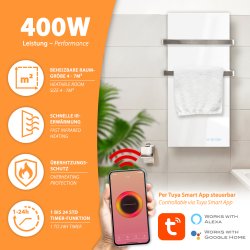 TH400 Towel Warmer &amp; Infrared Heater