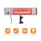 Electric Patio Heater HM-L with App Control 2000Watt Schwarz