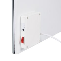 MD450-Plus Spiegel Infrarotheizung 60x85cm 450Watt mit Smart Steckdosenthermostat