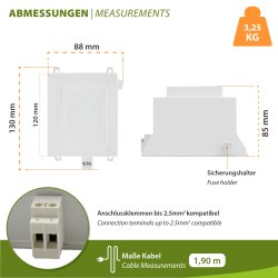 230V to 12V Low Voltage Transformer 100-300Watt