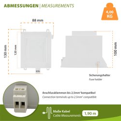 230V to 12V Low Voltage Transformer 100-300Watt