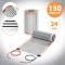 24V Heating Film 30cm wide 130W/m² 1m
