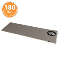 Warmset Heizteppich mit LED-Fußschalter 50x75cm 100Watt