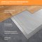 Aluminium Underfloor Heating Mat 80Watt/m² 3m² 0.5x6m