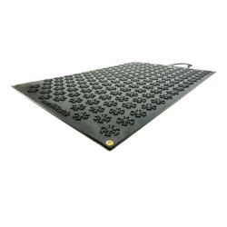 heated mat for ice-free entry and arrival
