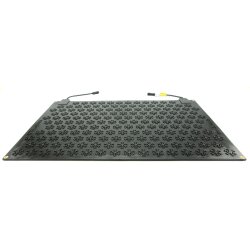 heated mat for ice-free entry and arrival
