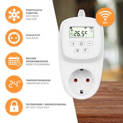 Optima Smart Thermostat Plug UT500 Wifi
