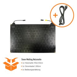 heizteppich für eintritt und treppen am draußen