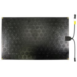 Heating carpet for entry and stairs on the outside