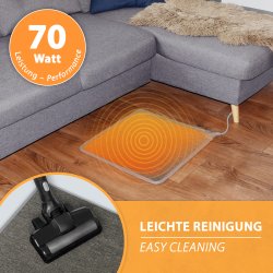 Warm Feet Heizteppich 50x55cm 70Watt