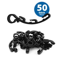 Halterung für Dachrinnenheizung - groß - 50er Set