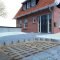 Mi-Heat Freiflächen Heitmatte Anwendungsbeispiel vor dem Haus als Einfahrtsheizung nicht für Asphalt