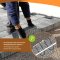 230V Freiflächenheizung für Gussasphalt auf Netzträger 300Watt/m² 2m² beheitzter geheweg abgebildet