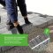 230V Freiflächenheizung für Gussasphalt auf Netzträger 300Watt/m² 8m² heizmatte wird zwischen den rundsplittschichten platziert