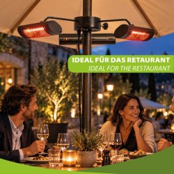 Patio Heater - sunshade 2000W